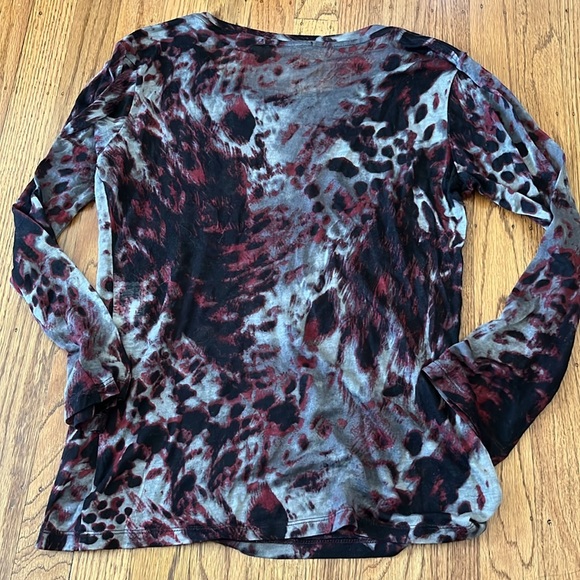 Samantha Sung Wool/Silk LS Tee 6 - Picture 4 of 4